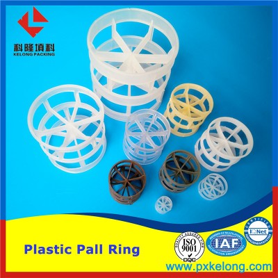 16mm 25mm 38mm 50mm 76mm 90mm Plastic Metal Ceramic Column Random Packing Pall Ring