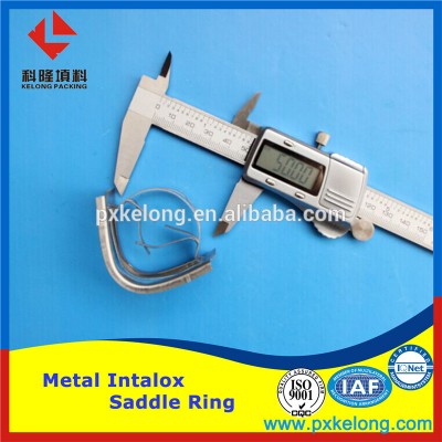 SS304 SS316 SS316L Stainless steel Metal intalox saddle ring for distillation column